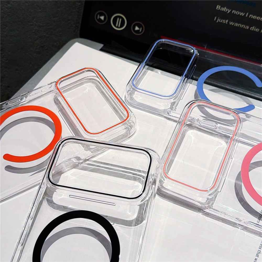 For Xiaomi Redmi K90 Pro Max 5G  /  Poco F8 Ultra Magnetic Case Ultra Thin Clear PC Phone Back Cover