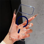 For Xiaomi Redmi K90 Pro Max 5G  /  Poco F8 Ultra Magnetic Case Ultra Thin Clear PC Phone Back Cover