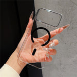 For Xiaomi Redmi K90 Pro Max 5G  /  Poco F8 Ultra Magnetic Case Ultra Thin Clear PC Phone Back Cover