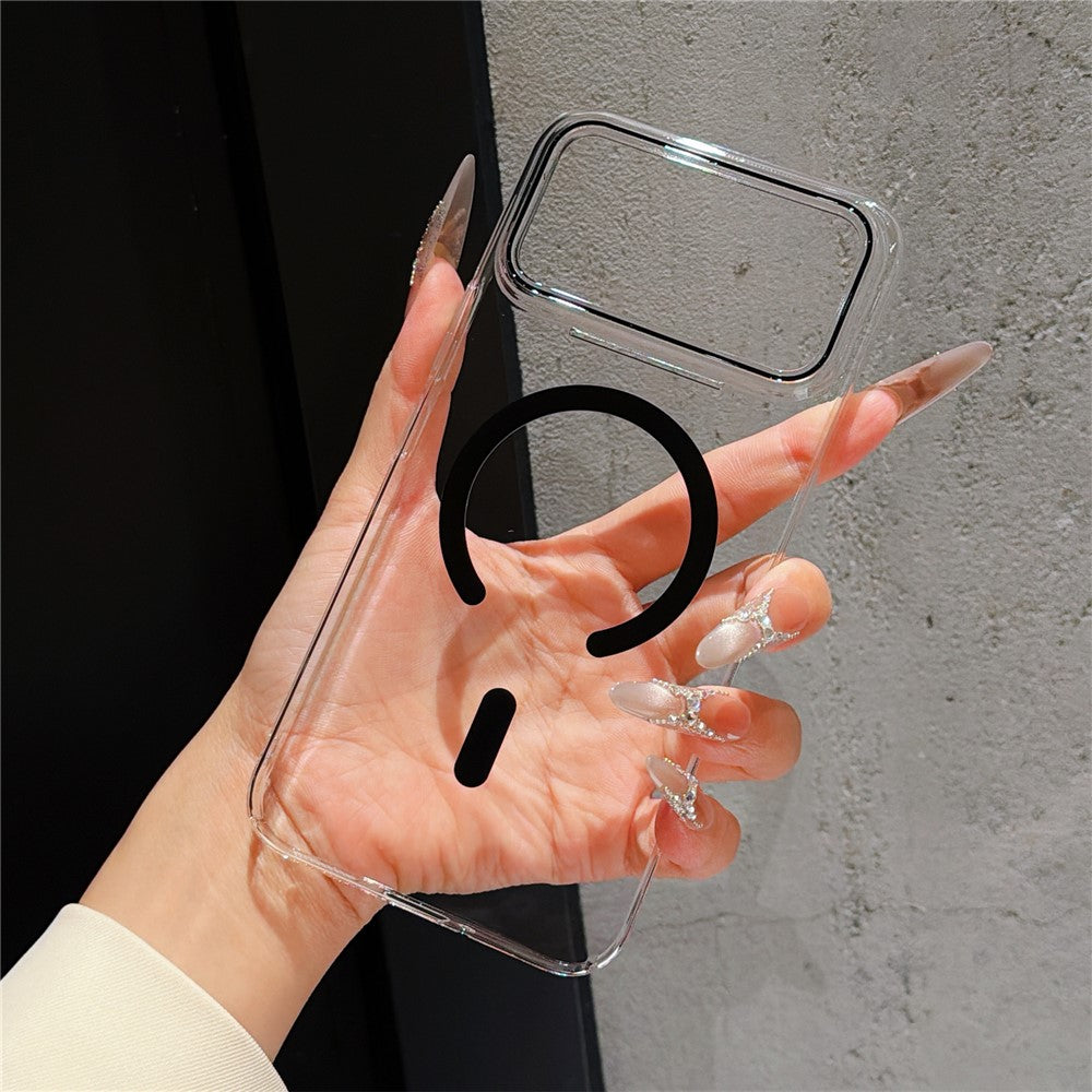 For Xiaomi Redmi K90 Pro Max 5G  /  Poco F8 Ultra Magnetic Case Ultra Thin Clear PC Phone Back Cover