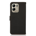 KHAZNEH for Xiaomi Redmi 17 5G  /  Redmi 17 4G Case Genuine Cow Leather RFID Blocking Wallet Phone Cover