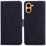 For Honor X7e 4G Case Solid Color Leather Wallet Phone Cover