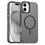 Til iPhone 16 Plus Magnetisk Cover PC + TPU + PET Air Cushion Stødsikkert Telefoncover