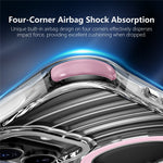 Til iPhone 16 Magnetisk Cover Airbag Hjørne Stødsikkert Ripple TPU Telefoncover