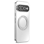 Til Google Pixel 11 Cover Magnetisk Roterende Støtteben TPU Telefoncover med Fuld Linsebeskyttelse