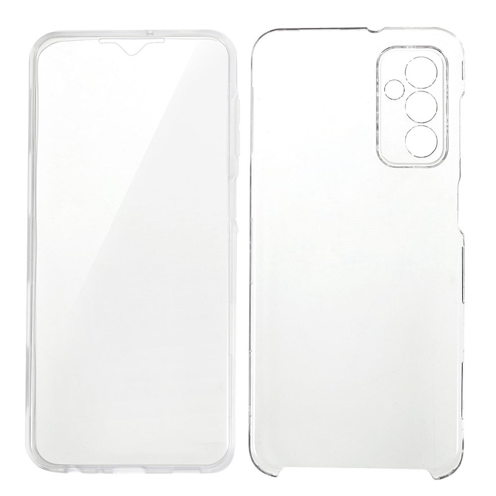 Til Samsung Galaxy M23 5G / F23 5G Stødsikkert Aftageligt Telefoncover TPU + Akryl Fuld Dækning Cover med PET Skærmbeskytter