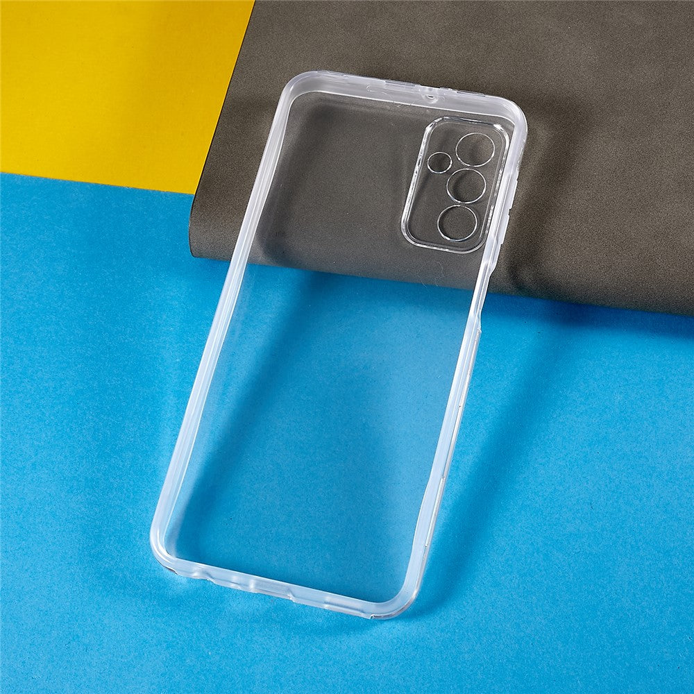 Til Samsung Galaxy M23 5G / F23 5G Stødsikkert Aftageligt Telefoncover TPU + Akryl Fuld Dækning Cover med PET Skærmbeskytter