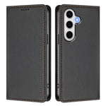 For Samsung Galaxy S24 FE Leather Wallet Case Magnetic Closure RFID Blocking Phone Cover