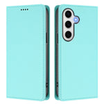 For Samsung Galaxy S24 FE Leather Wallet Case Magnetic Closure RFID Blocking Phone Cover