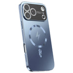 For iPhone 17 Pro Max Magnetic Case Full Lens Coverage Electroplated TPU Shockproof Phone Cover