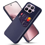 For Xiaomi 17T Case PU Leather Cloth Texture Hard PC Phone Cover with Card Holder