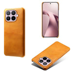 For Xiaomi 17T Case Calf Texture PU Leather Coated PC Phone Cover