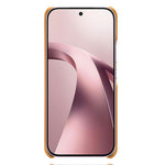For Xiaomi 17T Case Calf Texture PU Leather Coated PC Phone Cover