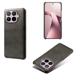 For Xiaomi 17T Case Calf Texture PU Leather Coated PC Phone Cover