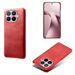 For Xiaomi 17T Case Calf Texture PU Leather Coated PC Phone Cover