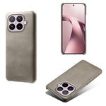 For Xiaomi 17T Case Calf Texture PU Leather Coated PC Phone Cover