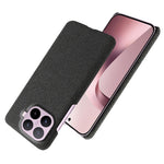 For Xiaomi 17T Phone Case Cloth Texture Anti-Scratch Protective PC Back Cover