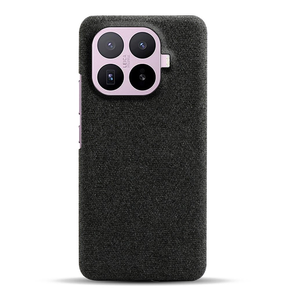 For Xiaomi 17T Phone Case Cloth Texture Anti-Scratch Protective PC Back Cover