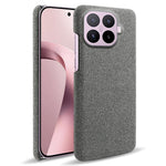 For Xiaomi 17T Phone Case Cloth Texture Anti-Scratch Protective PC Back Cover