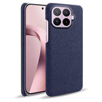 For Xiaomi 17T Phone Case Cloth Texture Anti-Scratch Protective PC Back Cover