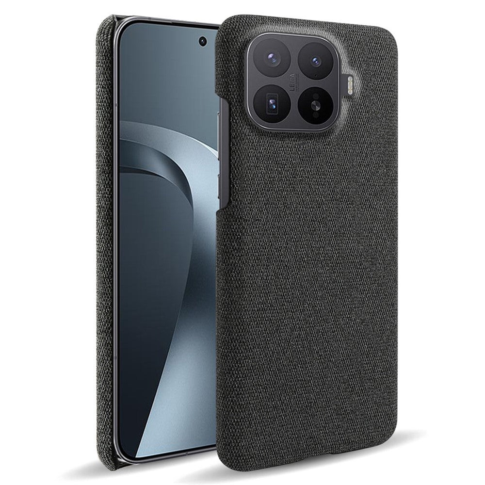 For Xiaomi 17T Pro Phone Case Cloth Texture Anti-Scratch Protective PC Back Cover