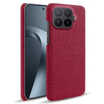 For Xiaomi 17T Pro Phone Case Cloth Texture Anti-Scratch Protective PC Back Cover
