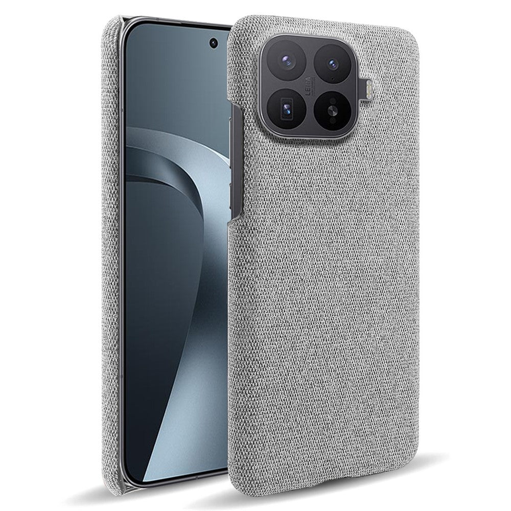For Xiaomi 17T Pro Phone Case Cloth Texture Anti-Scratch Protective PC Back Cover