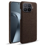 For Xiaomi 17T Pro Phone Case Cloth Texture Anti-Scratch Protective PC Back Cover