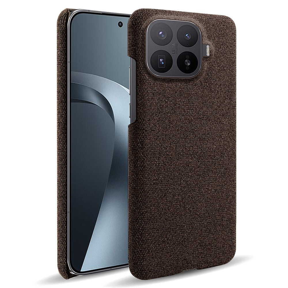 For Xiaomi 17T Pro Phone Case Cloth Texture Anti-Scratch Protective PC Back Cover