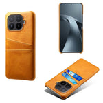 For Xiaomi 17T Pro Case Dual Card Slots PU Leather + Hard PC Phone Cover