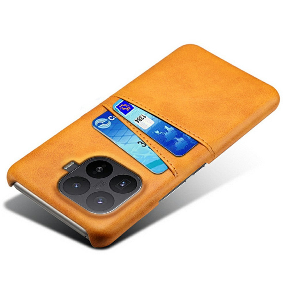 For Xiaomi 17T Pro Case Dual Card Slots PU Leather + Hard PC Phone Cover