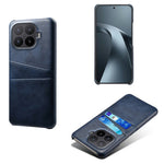 For Xiaomi 17T Pro Case Dual Card Slots PU Leather + Hard PC Phone Cover