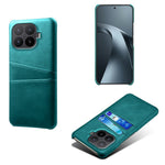 For Xiaomi 17T Pro Case Dual Card Slots PU Leather + Hard PC Phone Cover