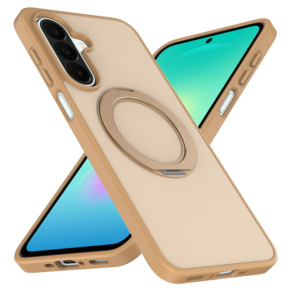 Samsung Galaxy A15 5G / Galaxy A15 4G-cover med roterbart magnetisk stativ, PC + TPU Skin-Touch-mobilcover