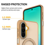 Samsung Galaxy A15 5G / Galaxy A15 4G-cover med roterbart magnetisk stativ, PC + TPU Skin-Touch-mobilcover