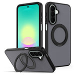 For Samsung Galaxy A25 5G (Global) (161mm) Case with Rotating Magnetic Kickstand PC + TPU Skin-Touch Phone Cover