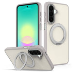For Samsung Galaxy A25 5G (Global) (161mm) Case with Rotating Magnetic Kickstand PC + TPU Skin-Touch Phone Cover