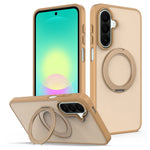 For Samsung Galaxy A25 5G (Global) (161mm) Case with Rotating Magnetic Kickstand PC + TPU Skin-Touch Phone Cover