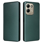 For Xiaomi Redmi 17 5G  /  Redmi 17 4G Case Carbon Fiber Texture Drop-Proof PU Leather Phone Cover