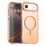 For iPhone Air Magnetic Case PC + TPU + PET Air Cushion Shockproof Phone Cover