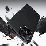 Xiaomi 17T Pro-skal PU + TPU + PC-mobilbakstycke med metalllinsram