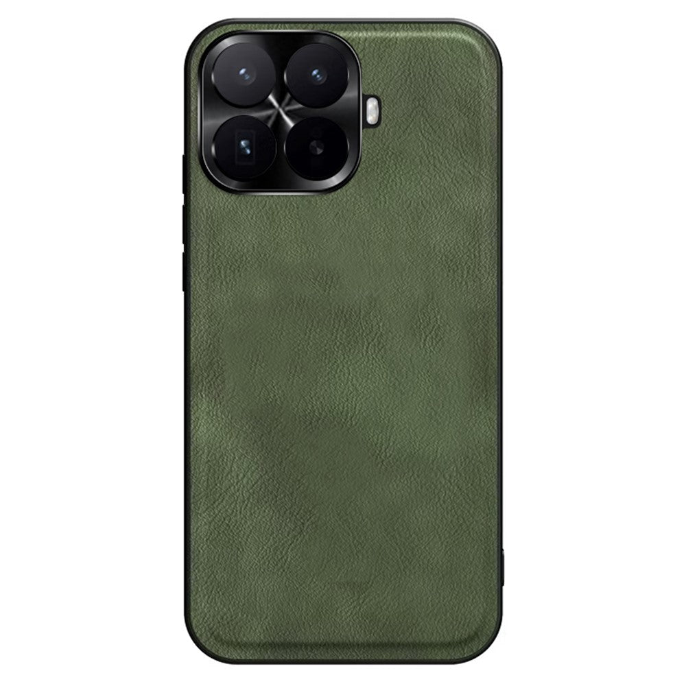 Xiaomi 17T Pro-skal PU + TPU + PC-mobilbakstycke med metalllinsram