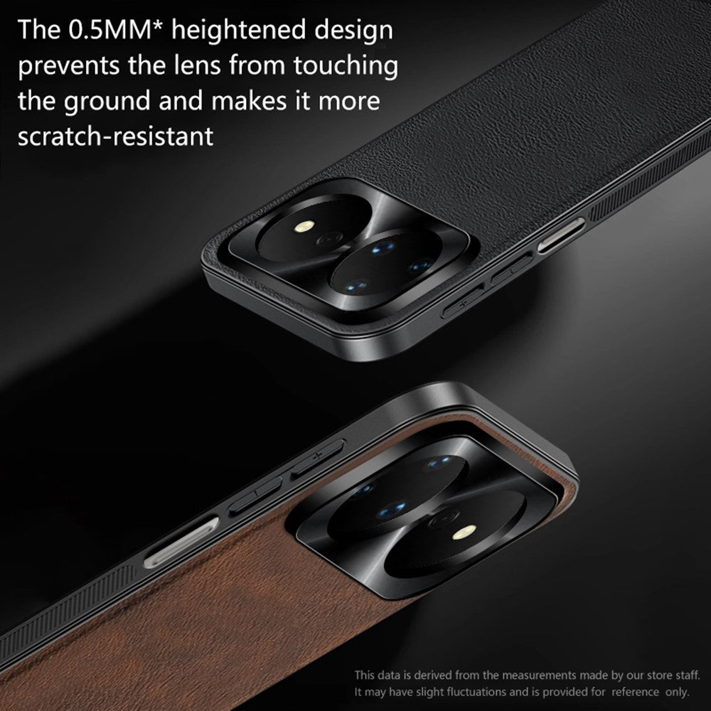 For Huawei nova 16 Pro 5G Case PU + TPU + PC Phone Back Cover with Metal Lens Frame