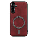 For Samsung Galaxy S26 FE Case PU TPU PC Phone Back Cover with Metal Lens Frame