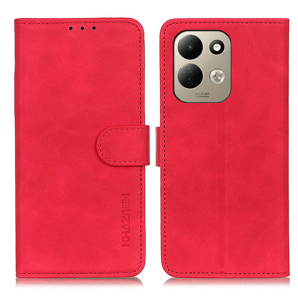 KHAZNEH for Xiaomi Redmi 17 5G  /  Redmi 17 4G Case PU Leather Retro Texture Phone Cover