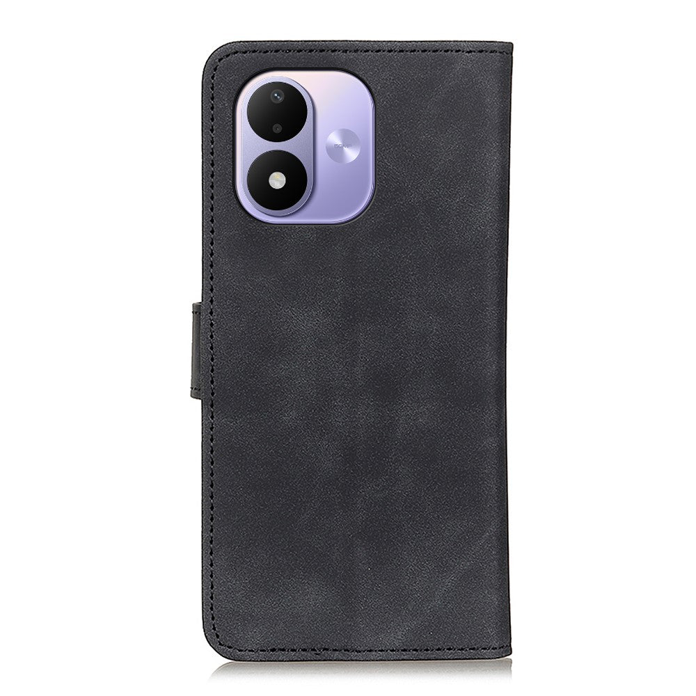 KHAZNEH for Xiaomi Redmi Note 17 4G (Global) / Note 17 5G (Global) / Note 17 (India / China) 5G Case PU Leather Retro Texture Phone Cover
