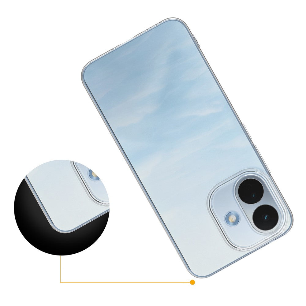 For Xiaomi Redmi Note 17 Pro 5G Back Cover Ultra Thin Flexible TPU Clear Phone Case