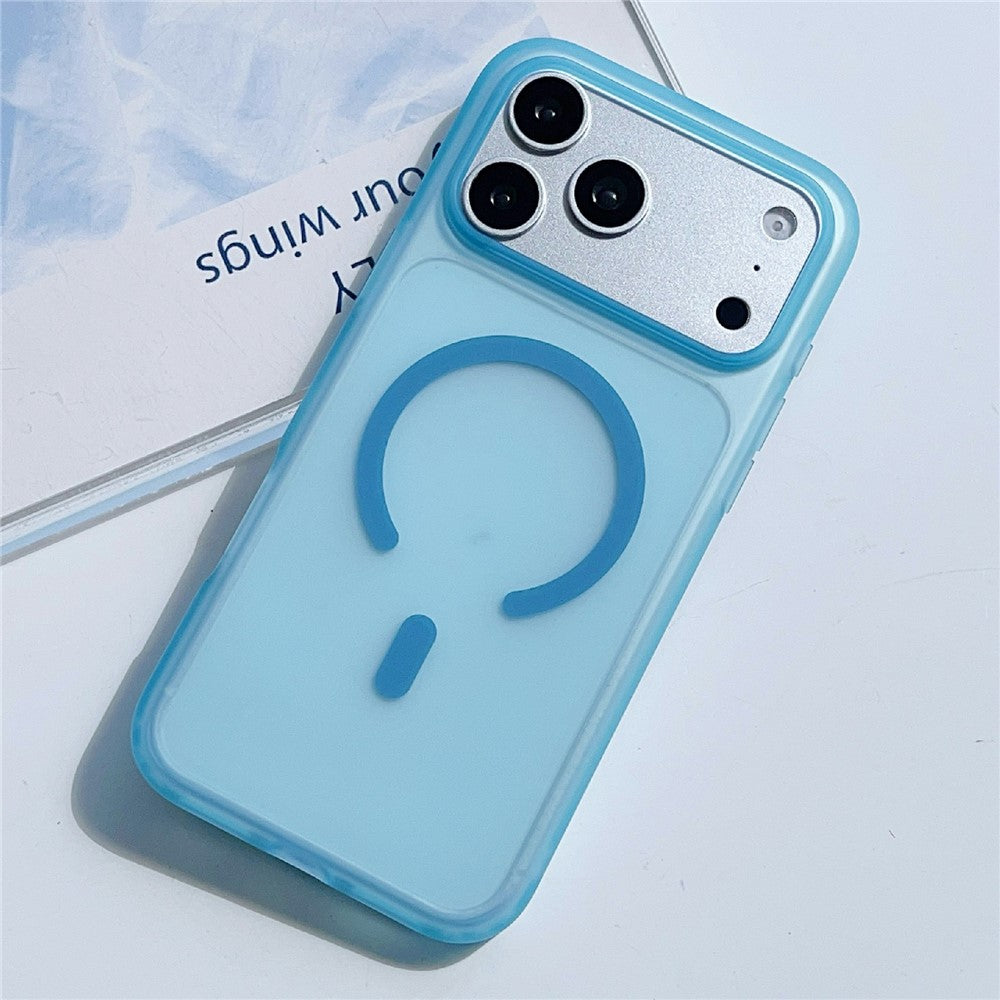 For iPhone 18 Pro Max / 17 Pro Max Magnetic Case Skin-touch PC Matte Back Phone Cover