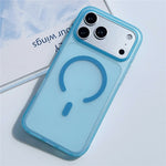 For iPhone 18 Pro Max / 17 Pro Max Magnetic Case Skin-touch PC Matte Back Phone Cover