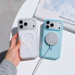 For iPhone 18 Pro Max / 17 Pro Max Magnetic Case Skin-touch PC Matte Back Phone Cover